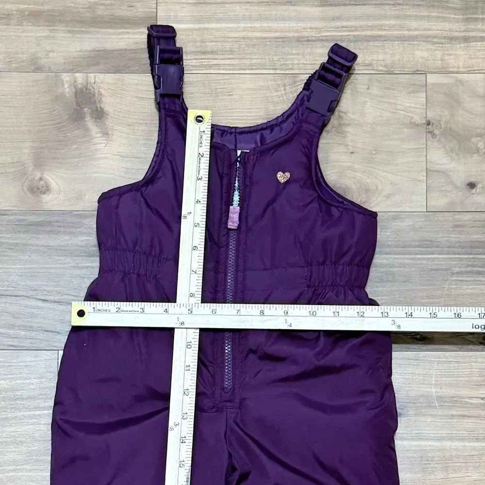 OshKosh B'gosh Purple Snow Bib Overalls / Snow Pants Size Size 3T